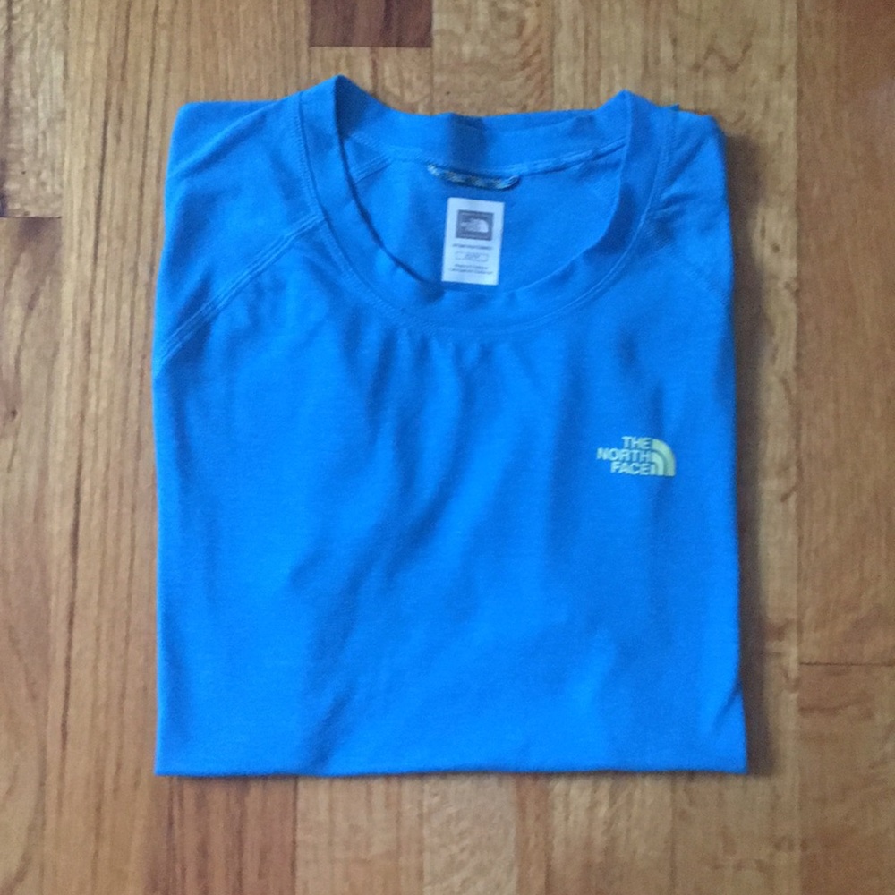 Blue North Face VaporWick Top